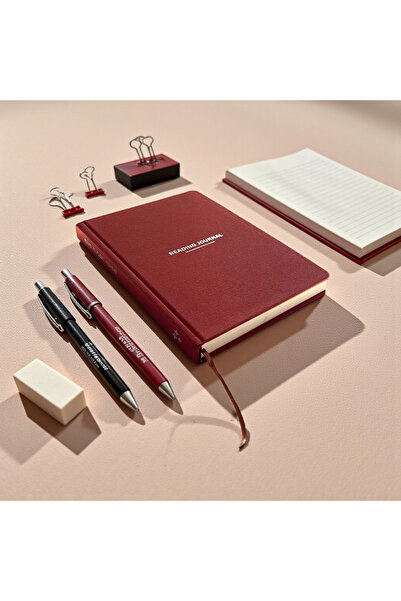 Fark Tanıtım Reading Diary – A5 Hard Cover Reading Journal, 100 Book Reviews, Daily Reading Tracker