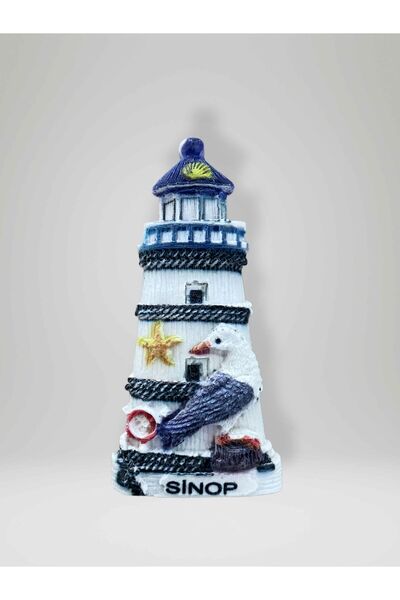 Mundy SİNOP Temalı Kabartmalı Polyester Magnet Buzdolabı Süsü (kod:955) 9cm x...