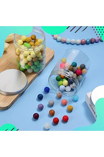 FUFU 12-Pack 8oz/250ml Clear Plastic Jars with Lids - Reusable Storage Containers