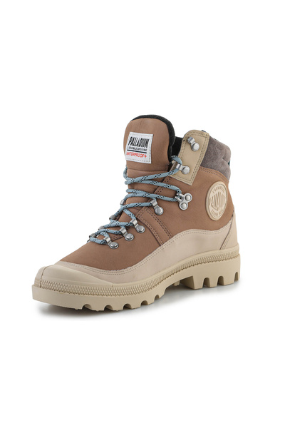 Palladium Women's winter boots Pallabrousse Hkr Wp+ 98840-254 Nude Brown