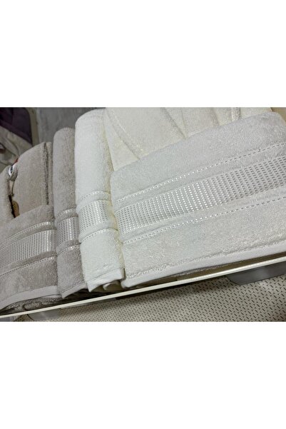 Özdilek Colourist Family Bathrobe Set Beige - Cream
