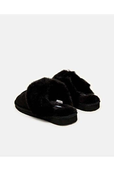 REDTAG Women Black Closed Toe Slipper