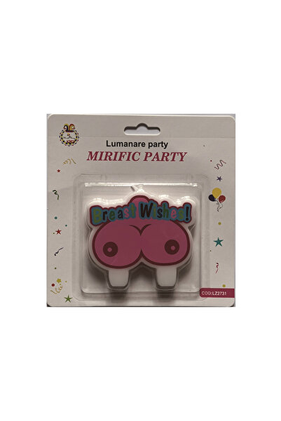 Mirific Party Lumânare amuzantă în formă de tort, 7,5 cm, PPLZ2731