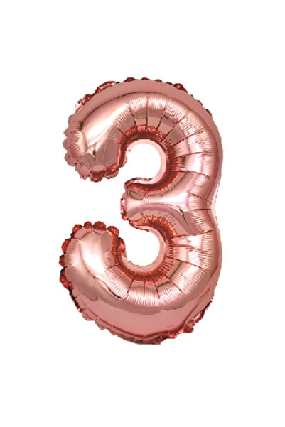 Mirific Party Balon petrecere, folie roz metalizat, 40 cm, numărul 3