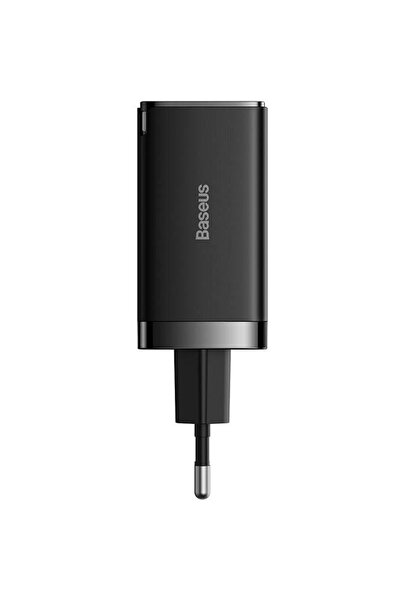 Baseus GaN5 Pro, 2 USB C ports and one USB port, 65W, Black