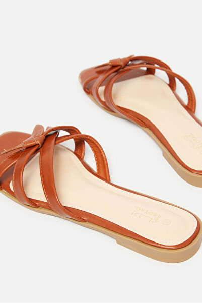 REDTAG Women Brown Strappy Mule