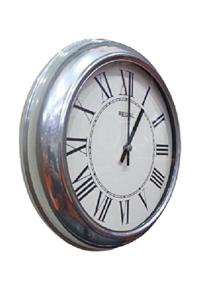Regal 4290 Swr Special Series Metal Case Silent Second Wall Clock