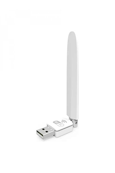 jetucuzal PL-9342 150Mbps Antenli 2Dbi Usb WiFi Kablosuz Alıcı Adaptör WLAN
