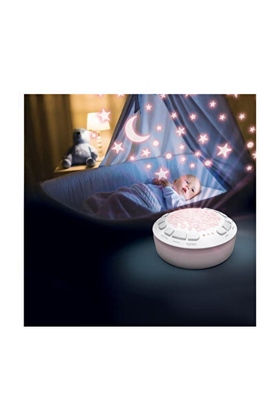 Lumi LUXURY White Bear with Sound and Light Projector 30x17x32cm +3 years