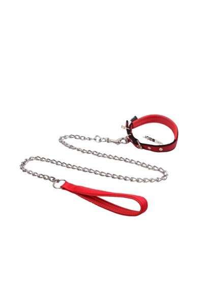 Pets سلسلة مقود للكلاب الأليفة مع مقبض وطوق من البولي يوريثان - كبير (3.0*120...