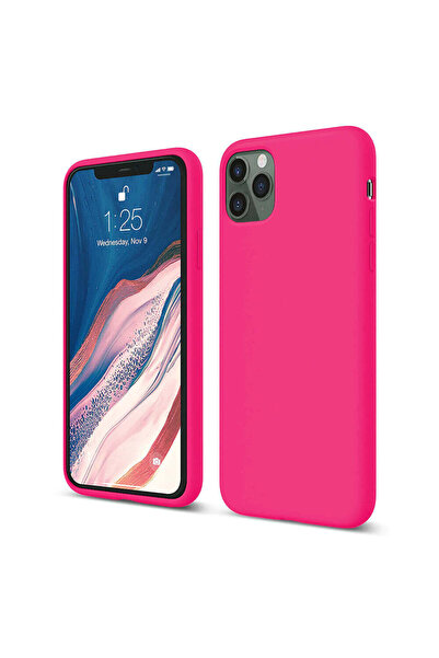 Casey Studios Husa Soft Silicone iPhone 11 Pro Max, Microfibra in Interior, S...