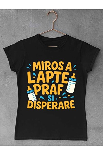 GRIZZLY SHOP.RO Tricou Femei Miros a Lapte Praf