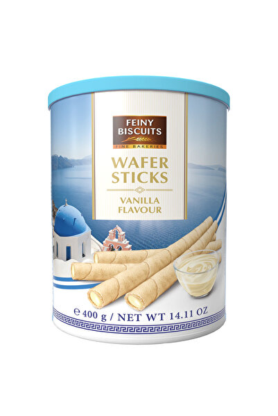 GUNZ Biscuiți Feiny Biscuits Wafer Sticks Vanilie 400g rulouri de napolitane