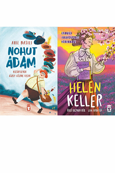 Timaş Çocuk Nohut Adam (Anıl Basılı) ve Helen Keller - Haydi Kurtaralım Dünya...