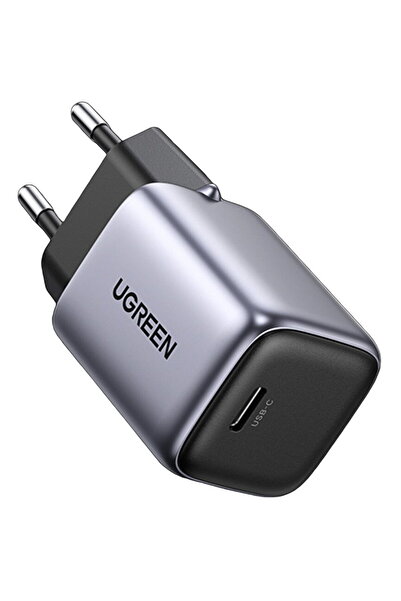 Ugreen Încărcător rapid Nexode „CD319” 30W GaN, 1 x USB Tip-C 5V/3A Gri Spațial