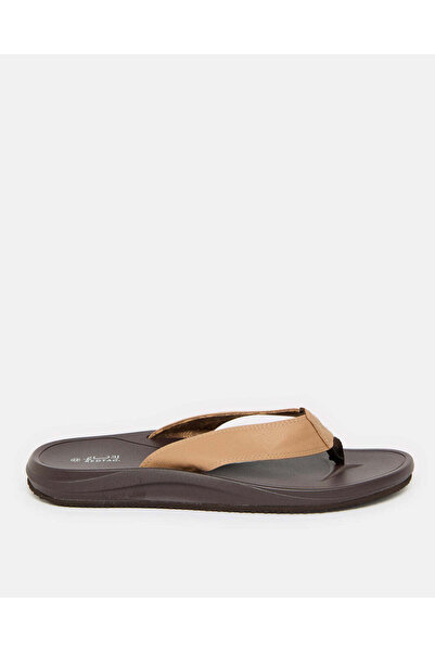 REDTAG Men Beige Toe Post Sandals