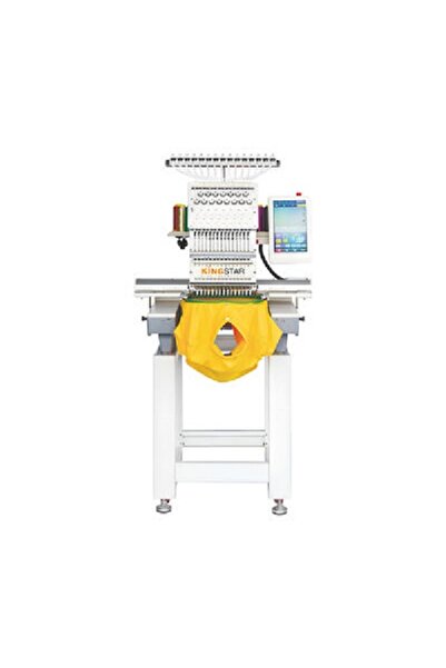 Kingstar 1201 Tek Kafa 12 Iğne Nakış Makinası (51X35CM) (Kurulum Eğitim Dahil...