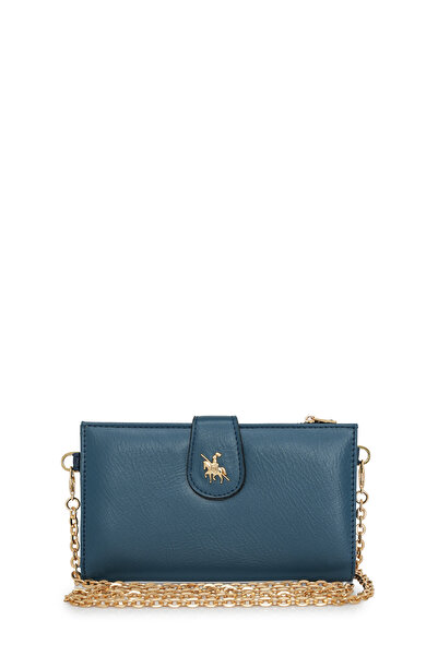 David Jones Zincir Detaylı Askılı Kadın Cüzdan CZ102-1