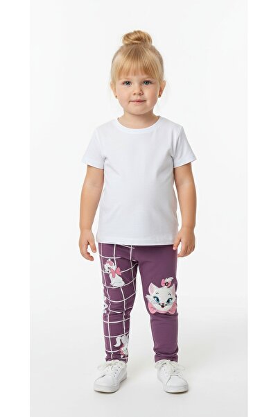 gigigiyim Cat Printed Raised Girl's Tights