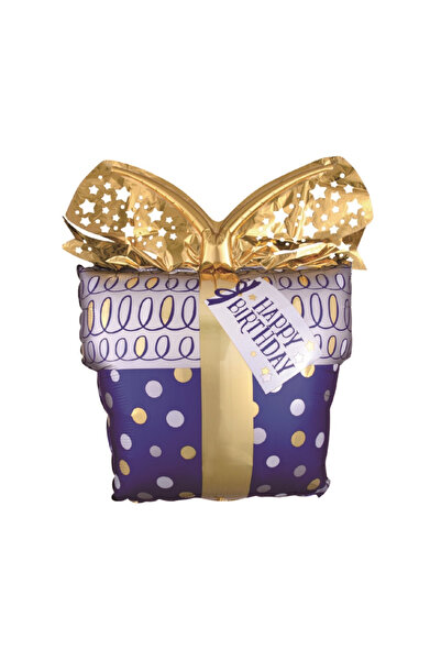 Mirific Party Balon petrecere, folie aurie metalizată, 70×45 cm, cadou