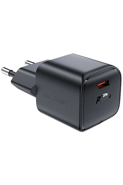 Acefast A73 Mini PD 20W GaN USB-C wall charger - black