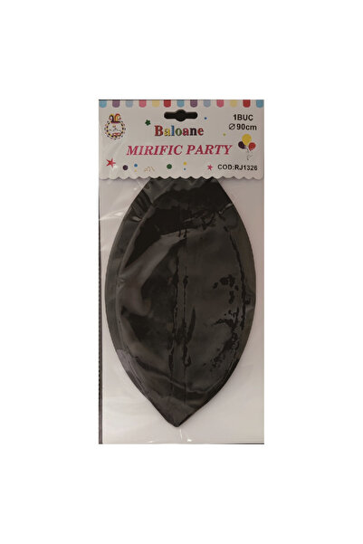 Mirific Party Party latex balloon, black, 90 cm