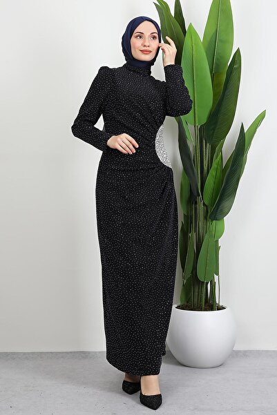 giz astore Dilin Parıltı Abiye Lacivert