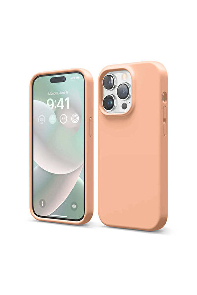 Casey Studios Husa Silicon iPhone 14 Pro, cu Microfibra, Slim, de Protectie, ...