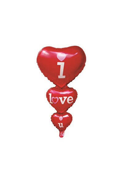 Mirific Party Balon petrecere, folie metalizată roșie, 98×49,5 cm, inimă