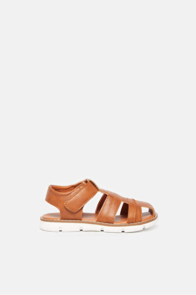 REDTAG Boys Brown Fisherman Sandals