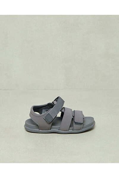 REDTAG Infant Boys Grey Back Strap Sandal