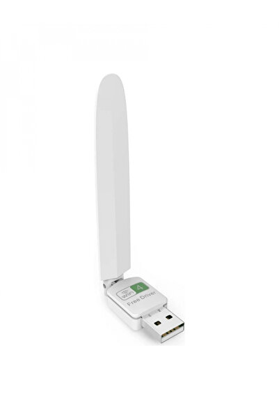 jetucuzal PL-9342 150Mbps Antenli 2Dbi Usb WiFi Kablosuz Alıcı Adaptör WLAN