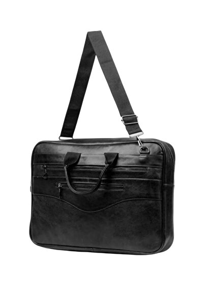Liva Genuine Leather 15.6' Laptop Bag - Briefcase
