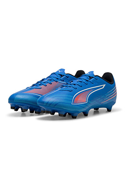 Puma Ultra 6 Match Fg-Ag Kids Blue Turf Football Shoes