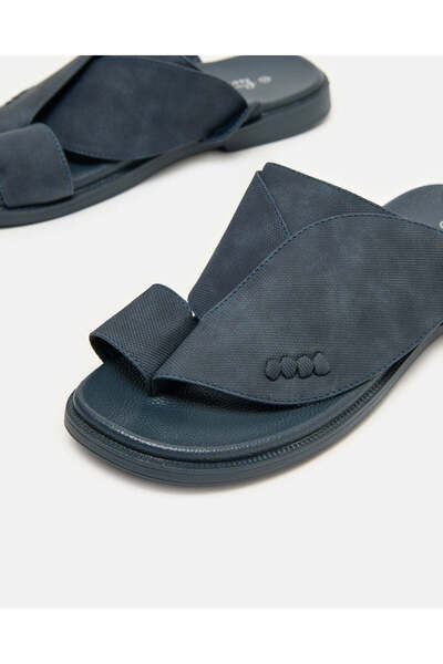 REDTAG Men Charcoal Shirqi Sandals