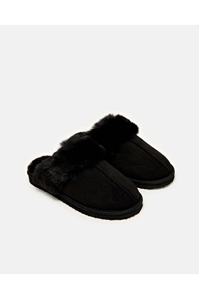 REDTAG Women Black Closed Toe Slipper