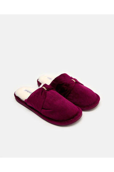 REDTAG Women Burgundy Closed Toe Slipper