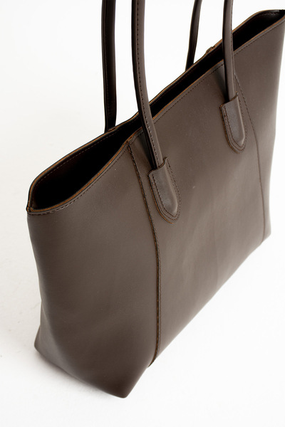 KOÇAK ÇANTA Women's Long Two-Handle Zippered Large Size Shoulder Bag