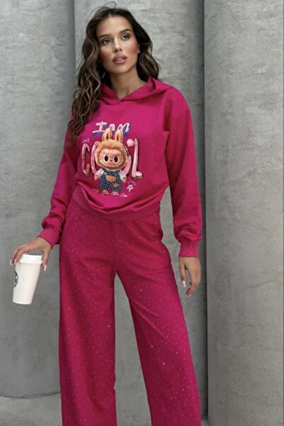 Welike Women's tracksuit with I Am Cool applications