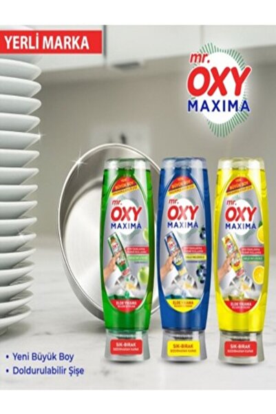 MR.OXY MAXİMA ELDE YIKAMA BUL.DET. 3 LÜ SET 3*650 ML