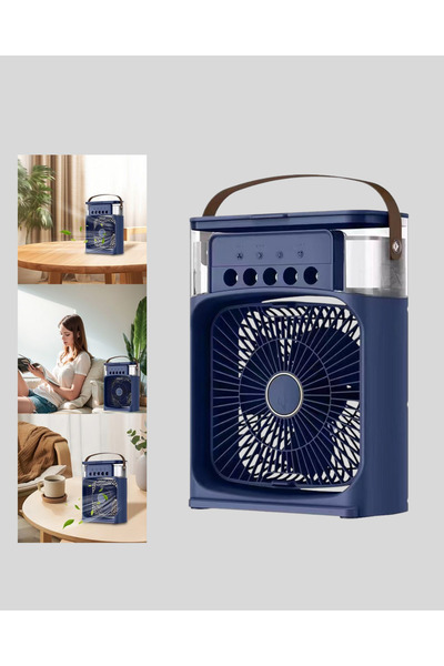 Lisinya Trendlia Sessiz Çalışan Turbo Fan Güçlü Ha Akışlı Masa Üstü Vantilatör