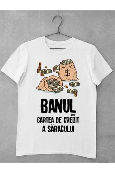 GRIZZLY SHOP.RO Tricou Femei BANUL Cartea de Credit
