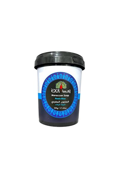 Aksa Moroccan Soap with Blue Nila - 500g