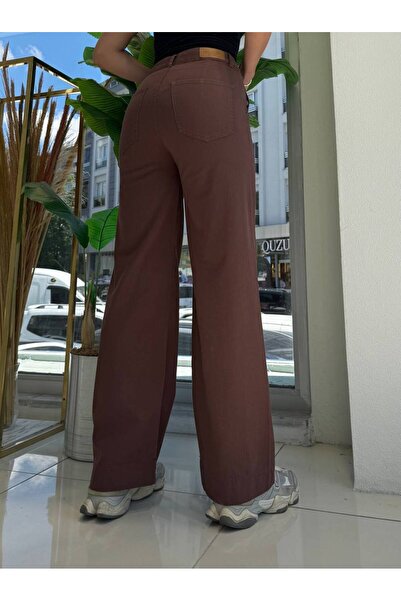 Butik Kadın Yan Cep Palazzo