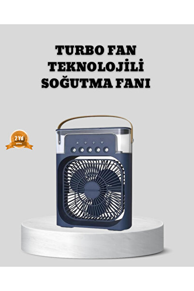 Clevora Sessiz Çalışan Turbo Fan Güçlü Hava Akışlı Masa Üstü Vantilatör