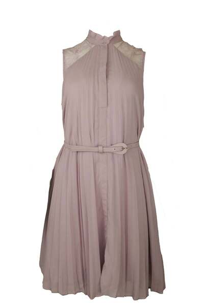 ONLY Rochie Illusion Purple (fără șnur) - L, Purple, 100% poliester