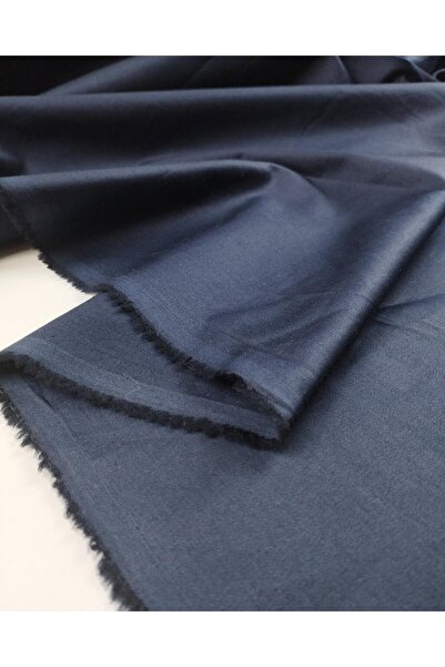 Kumaş Parça Țesătură din bumbac și viscoză în culoarea bleumarin (lățime 150 ...