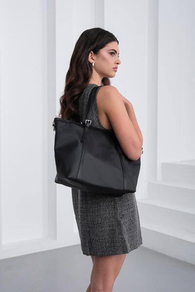 Shule Bags Alfie Shoulder Bag Black