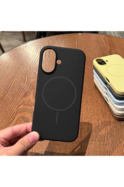 EDELFU غطاء هاتف آيفون 17 - غطاء ناعم مقاوم للاتساخ مع بطانة مخملية غير لامعة متوافق مع ماج سيف من السيليكون