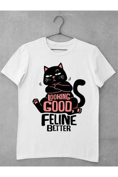 grizzly shop Looking Good Feline Better T-Shirt